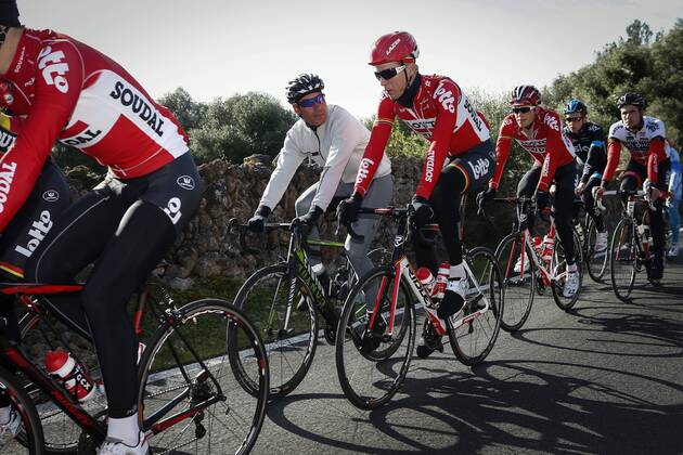 Cycling, Training Team Lotto-Soudal