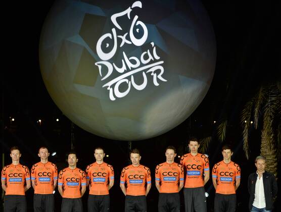 Cycling, Dubai Tour, Team presentation