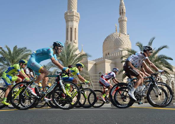 Cycling, Dubai Tour, Mark Cavendish wins 1st stage