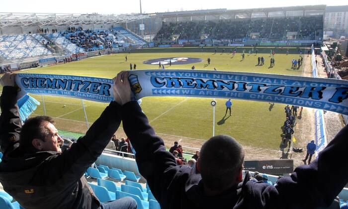 Fußball, Stadiongeschichte Chemnitzer FC