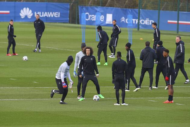 Fußball, Champions League, Training Paris St. Germain