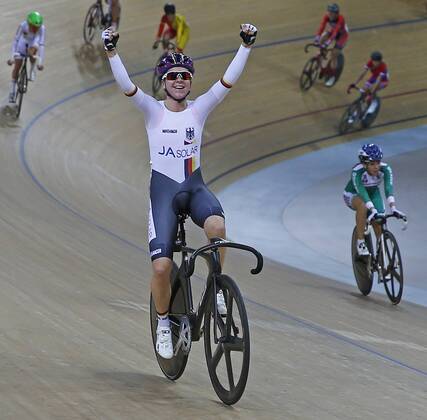 Cycling, Track Cycling World Championships, Stephanie Pohl is World Champion in the Points Race