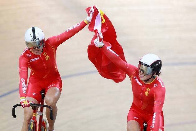 Cycling, Track Cycling World Championships, Women's Team Sprint, World Champion China