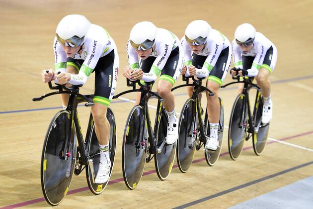 Track cycling world championships in Paris - Australia are world champions in the women's team pursuit