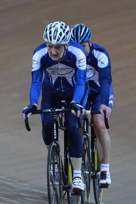 Track Cycling World Championships in Paris - UCI President Brian Cookson does laps of the oval