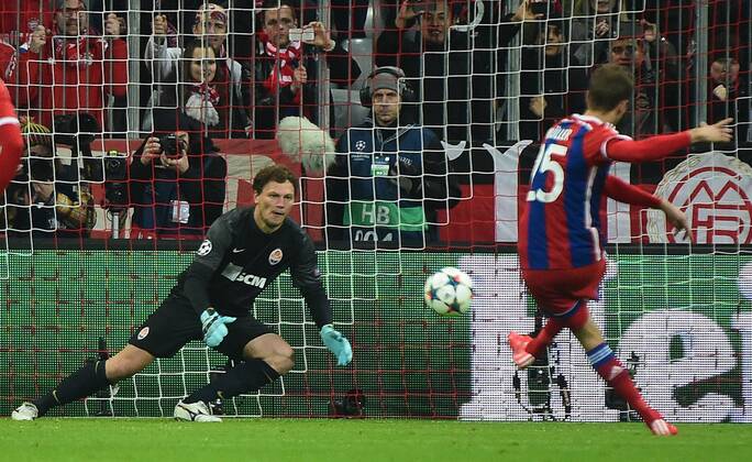 Fußball, Champions League, Bayern München - Schachtar Donezk