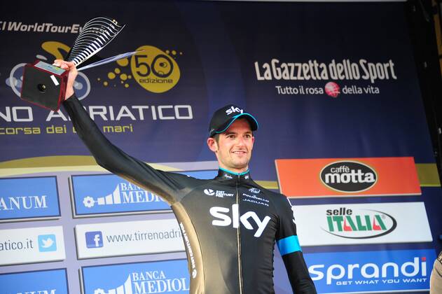 Cycling spot, Tirreno - Adriatico, stage 4, stage win for Wouter Poels