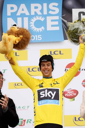 Cycling, Paris - Nice, stage 7, stage win and overall victory for Richie Porte