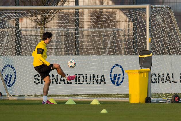 Fußball, Champions League, Training Borussia Dortmund