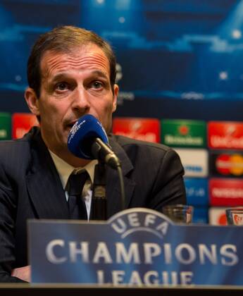 Fußball, Champions League, Pressekonferenz Juventus Turin