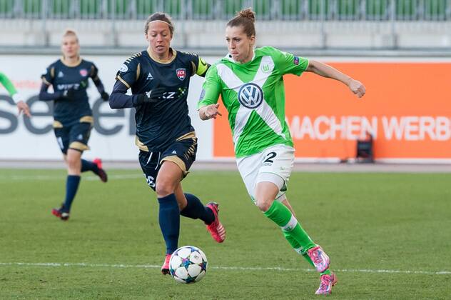 Frauenfußball, Champions League, VfL Wolfsburg - FC Rosengard