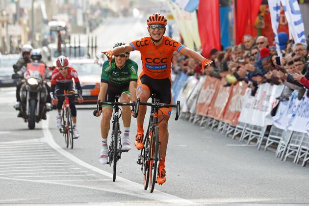 Cycling, Tour of Catalonia, Paterski wins opener and takes lead