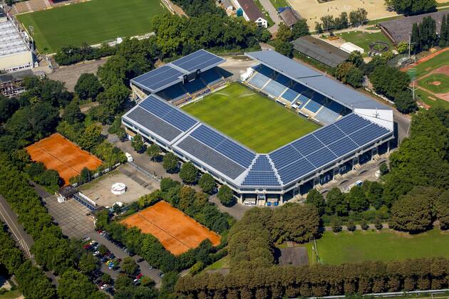 Fußball, Stadiongeschichte SV Waldhof Mannheim