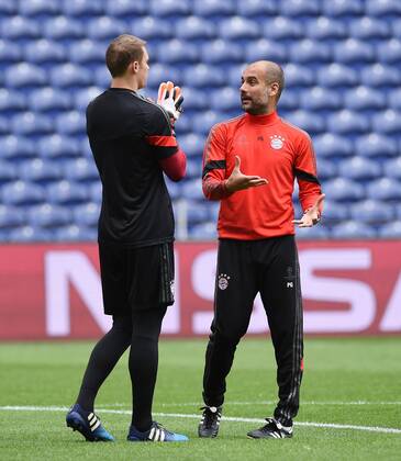 Fußball, Champions League, Training Bayern München