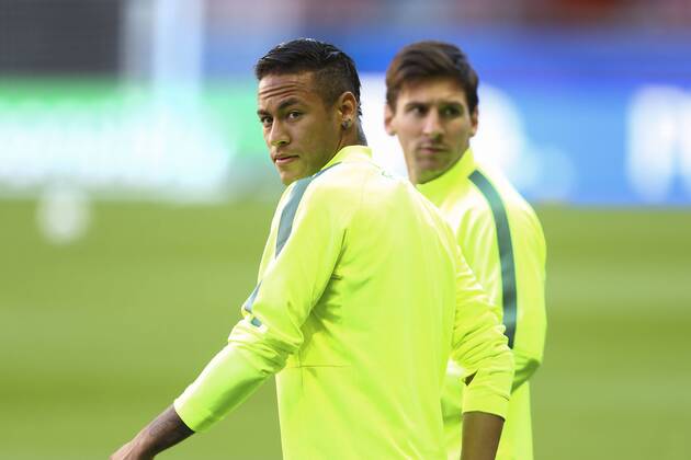 Fußball, Champions League, Training FC Barcelona
