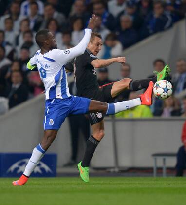 Fußball, Champions League, FC Porto - Bayern München, Jackson Martinez erhöht auf 3:1