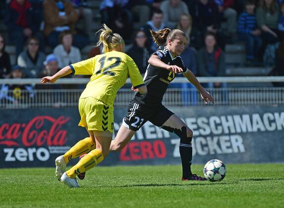 Fußball, Damen Champions League, 1. FFC Frankfurt - Bröndby IF