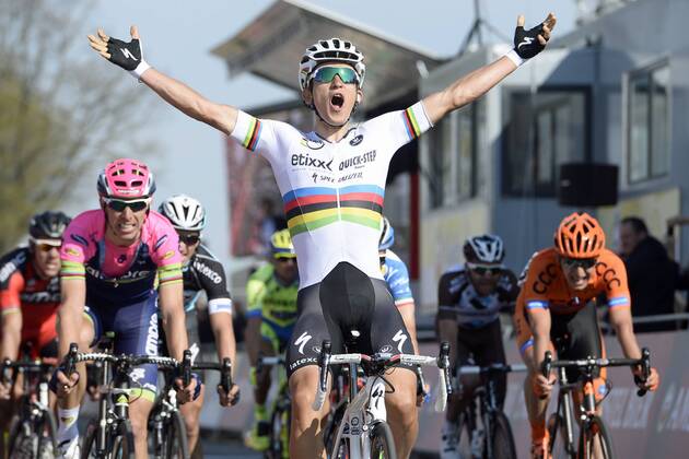 Cycling, Michal Kwiatkowski wins Amstel Gold Race