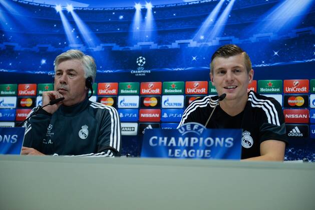 Fußball, Champions League, Pressekonferenz Real Madrid
