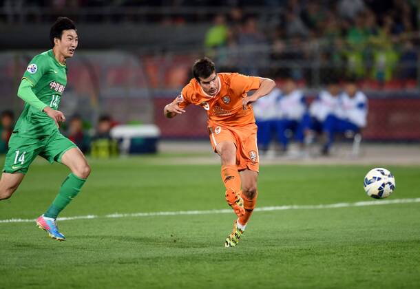 Fußball, AFC Champions League, Beijing Guoan - Brisbane Roar