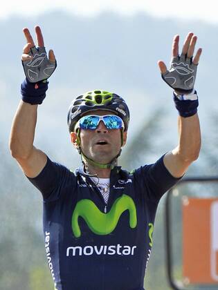 Cycling, Alejandro Valverde wins Fleche Wallone