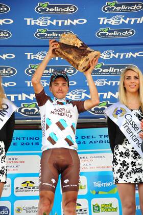 Cycling, Giro del Trentino, 3rd stage, stage winner Domenico Pozzovivo