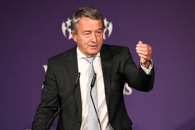 Fußball - Übergabe des Champions League Pokals an den Finalspielort Berlin