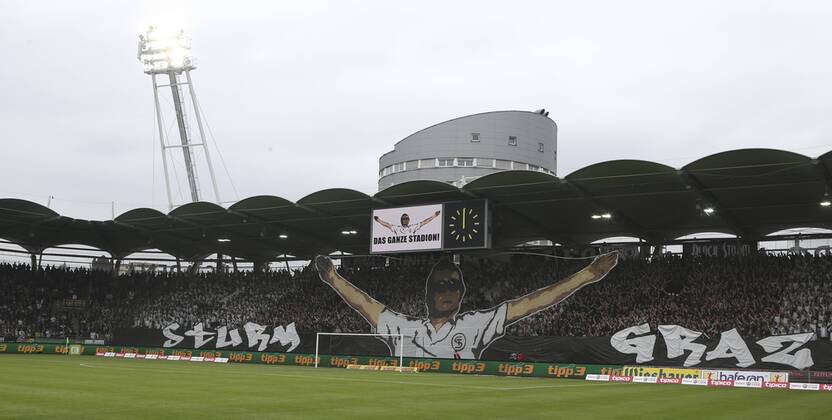football, stadium history Sturm Graz