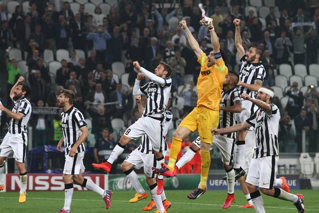 Fußball, Champions League, Juventus Turin feiert Heimsieg gegen Real Madrid
