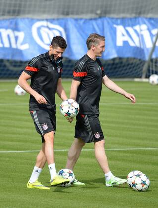 Fußball, Champions League, Training FC Bayern München