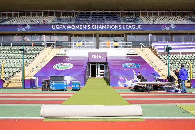 Fußball, Damen, Champions League, Das Finalstadion in Berlin