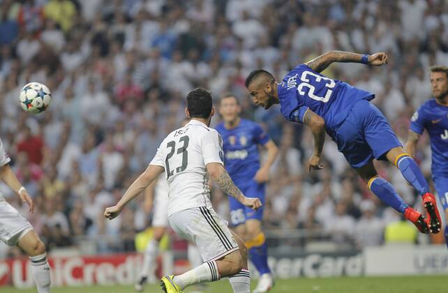 Fußball, Champions League, Halbfinale, Real Madrid - Juventus Turin - Morata schiesst Juve ins Finale