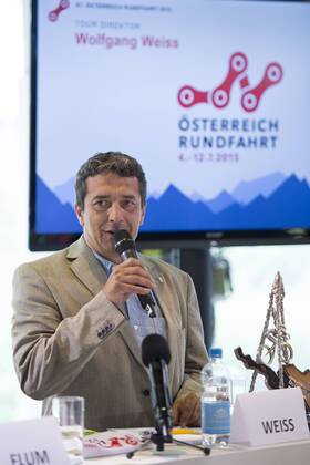 Cycling, Tour of Austria, Press Event