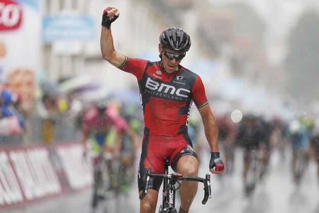 Cycling, Giro dItalia, Philippe Gilbert wins the 12th stage