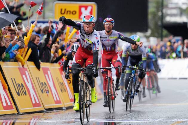 Cycling, Tour des Fjords, Alexander Kristoff wins 1st stage