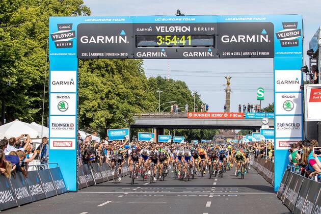 Cycling, Ramon Sinkeldam wins the Garmin Velothon in Berlin