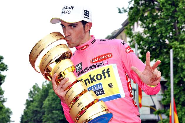 Cycling, Giro dItalia, Alberto Contador is the overall winner