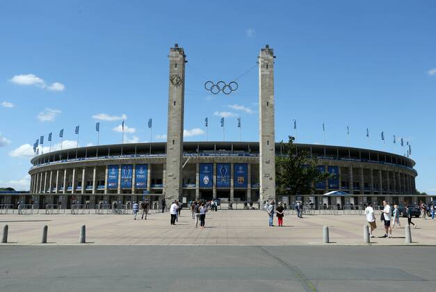 Fußball, Champions League, Austragungsort Berliner Olympiastadion