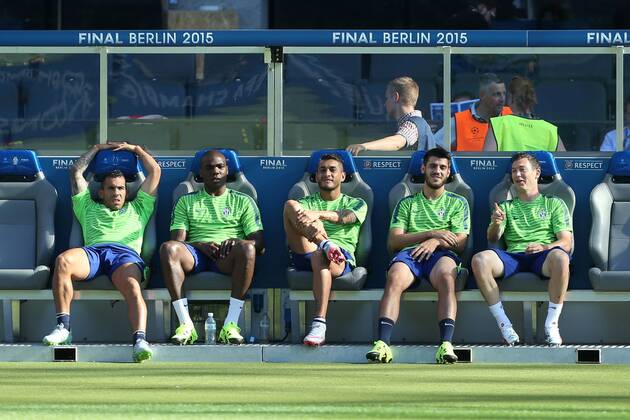 Fußball, Champions League Finale, Abschlusstraining Juventus Turin