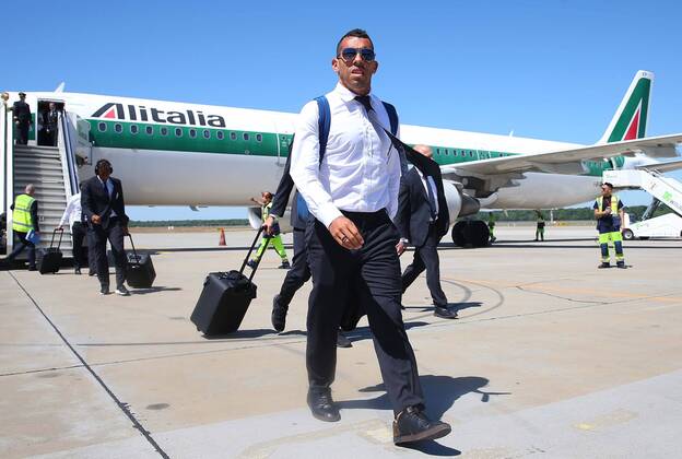 Fußball, Champions League Finale, Ankunft von Juventus Turin in Berlin