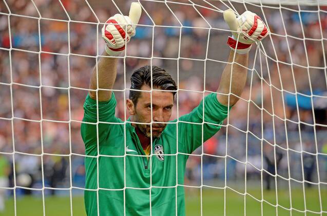 Fußball, Champions League Finale, Spieler bei der Erwärmung