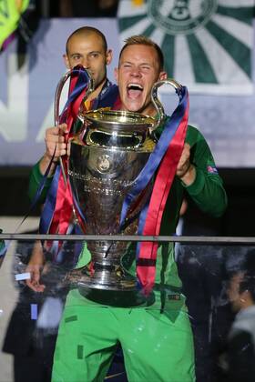 Fußball, Deutscher Champions League Sieger: Marc-Andre ter Stegen