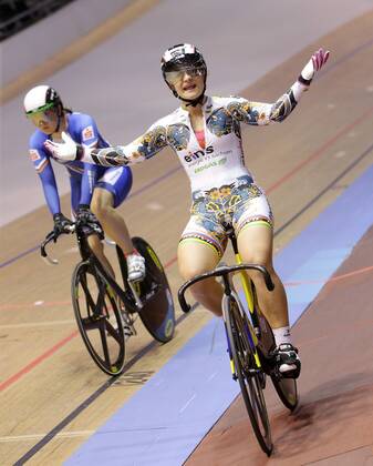 Cycling, German Track Cycling Championships, Kristina Vogel disqualified in Keirin