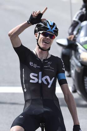 Cycling, Dauphine, Christopher Froome wins queen stage