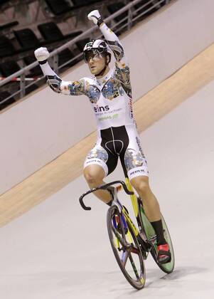 Cycling, German Track Cycling Championship, Sprint Men, German Champion Maximilian Levy