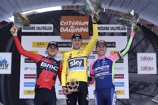 Cycling, Criterium du Dauphine Libere, Christopher Froome wins 8th stage