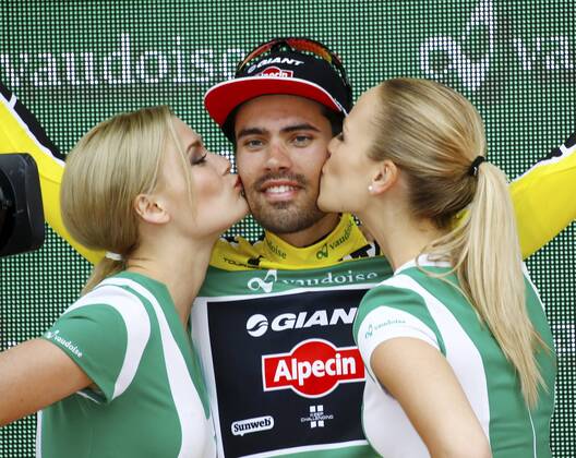 Cycling, Tour de Suisse, Tom Dumoulin still in yellow