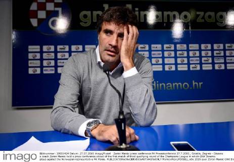 Fußball, PK Zoran Mamic vor Champions League Quali