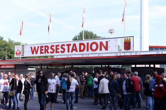 Fußball, Stadiongeschichte Rot Weiß Ahlen
