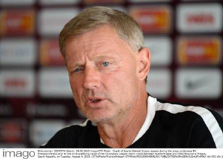 Fußball, Champions League Qualifikation, Sparta Prag Pressekonferenz